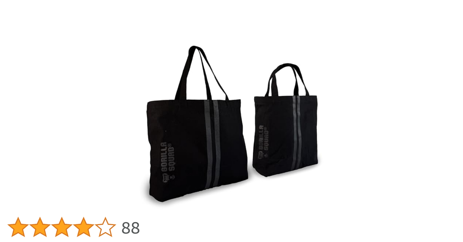 Amazon | [GORILLA SQUAD] ジム内トートバッグ ファスナー付き